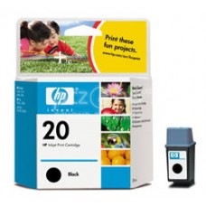 Cartus cerneala HP 20 Large Black Inkjet Print Cartridge 28 ml aprox. 455 pag C6614DE